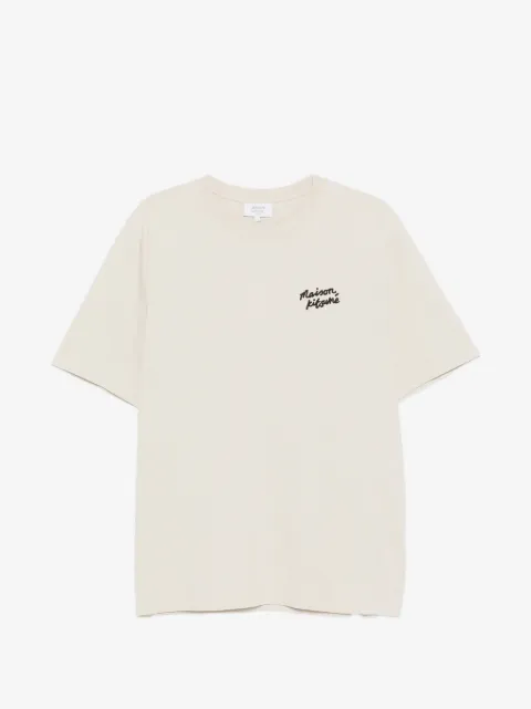 Maison Kitsuné 자수 티셔츠