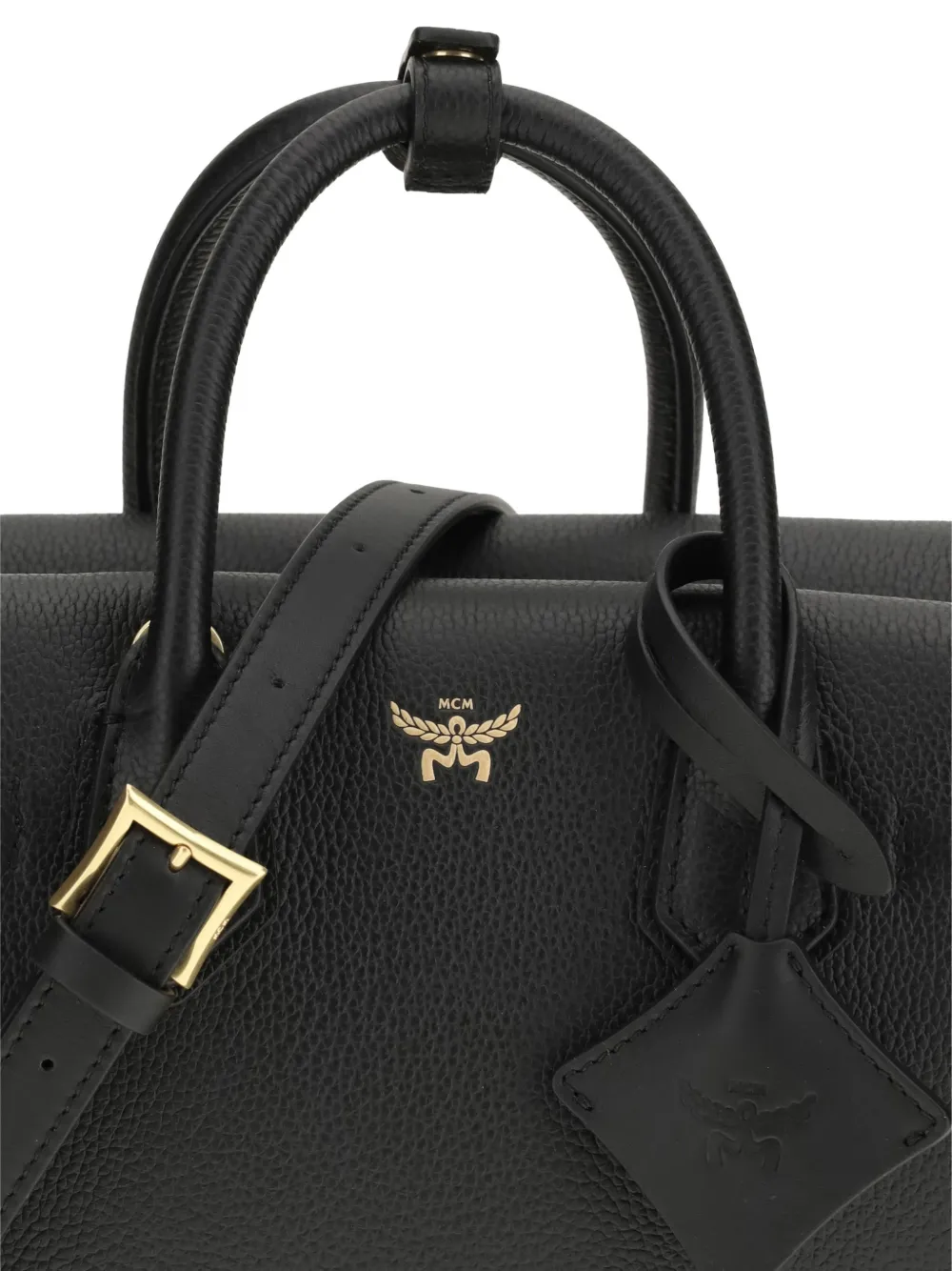 MCM Milla kleine shopper met rits Zwart
