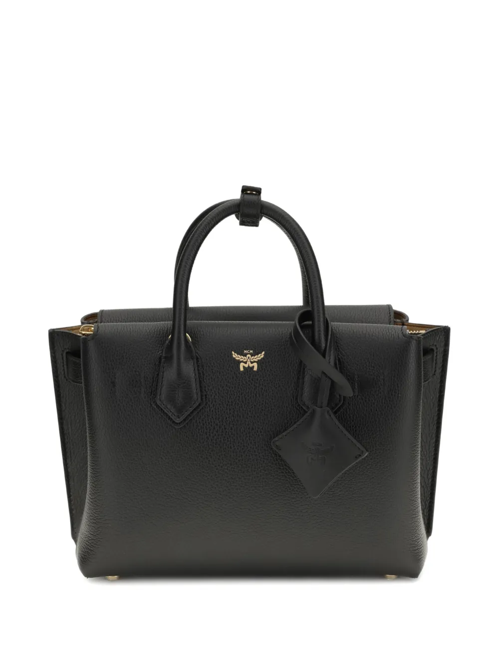 MCM Milla kleine shopper met rits Zwart