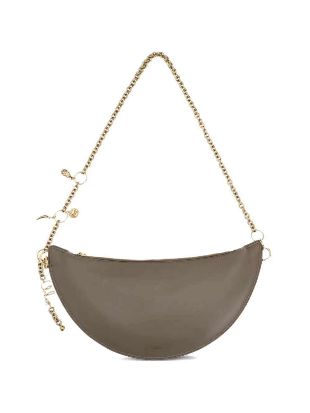 Chloé Borsa a spalla Icons in pelle - Grigio