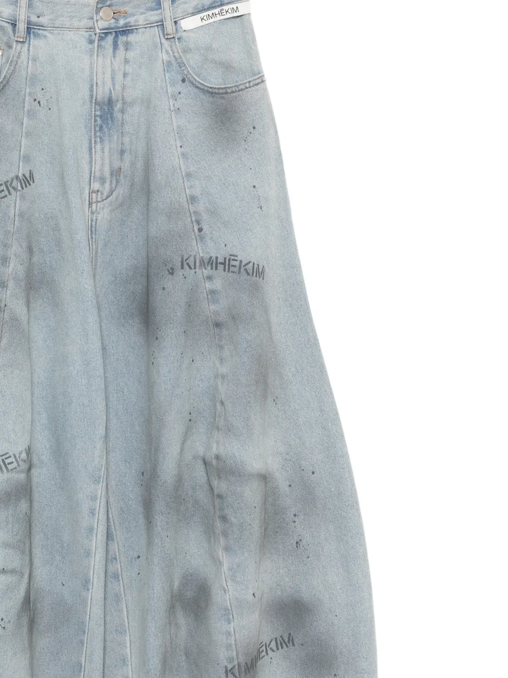  Kimhekim Spray-dyed Jeans - Blue 