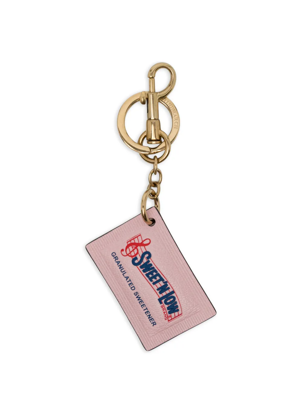 Anya Hindmarch Portachiavi Sweet n Low - Rosa