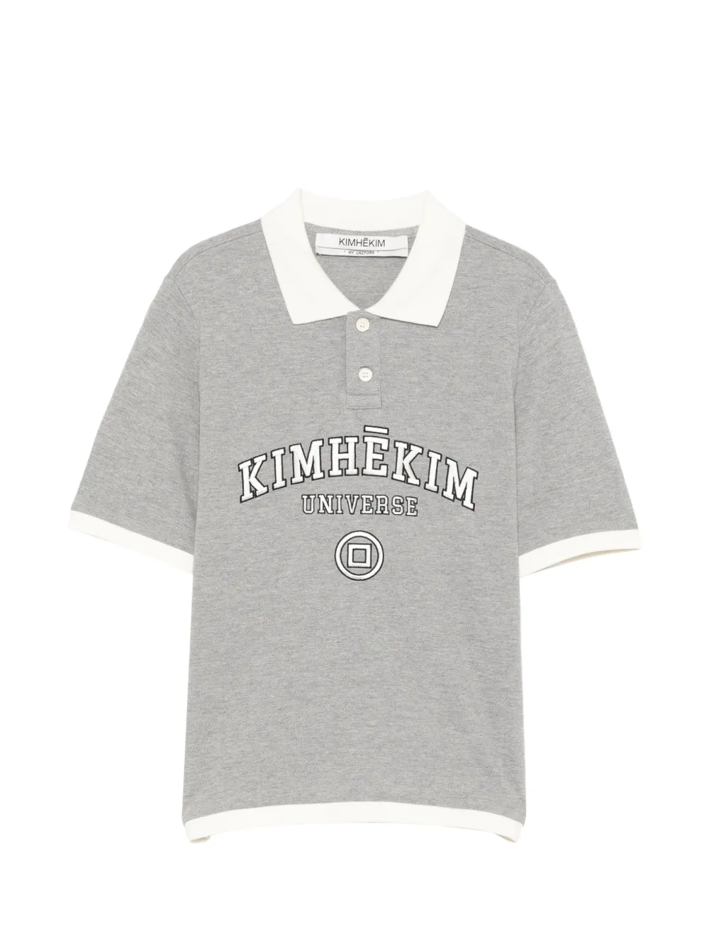 Kimhekim Universe polo shirt - Grigio