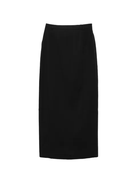 Kimhekim faux-pearl-chain maxi skirt