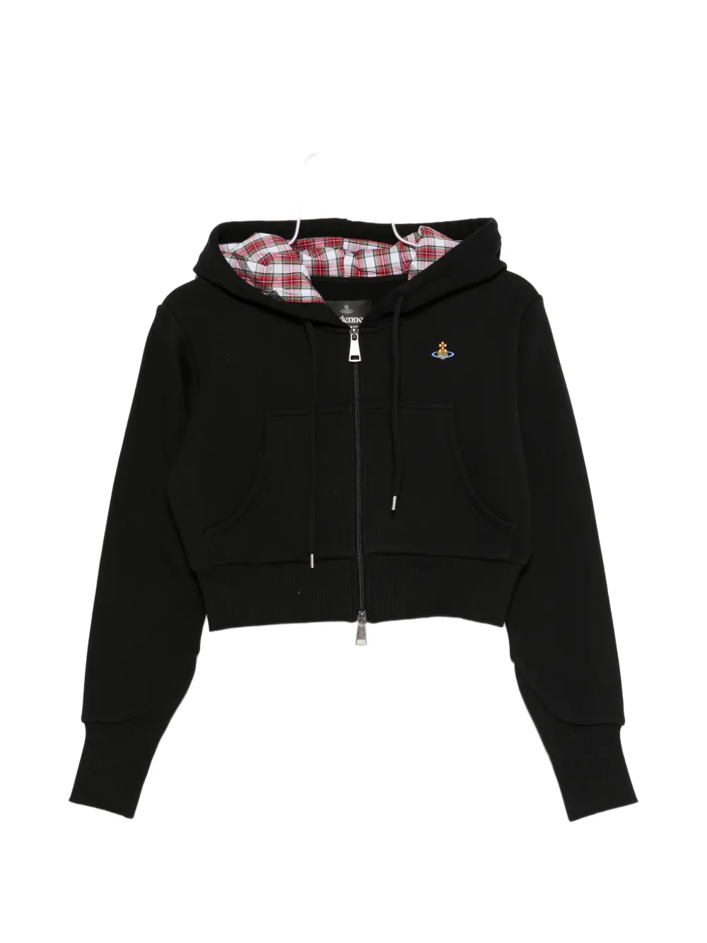 Vivienne Westwood zip-up hoodie - Nero