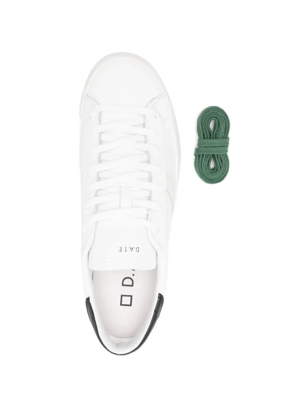 D.A.T.E. Hill leren sneakers Wit