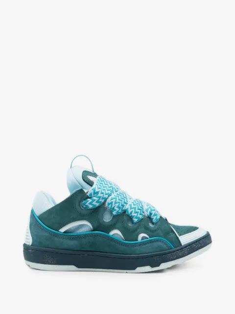 Lanvin Curb Sneakers mit Fischgrätenmuster