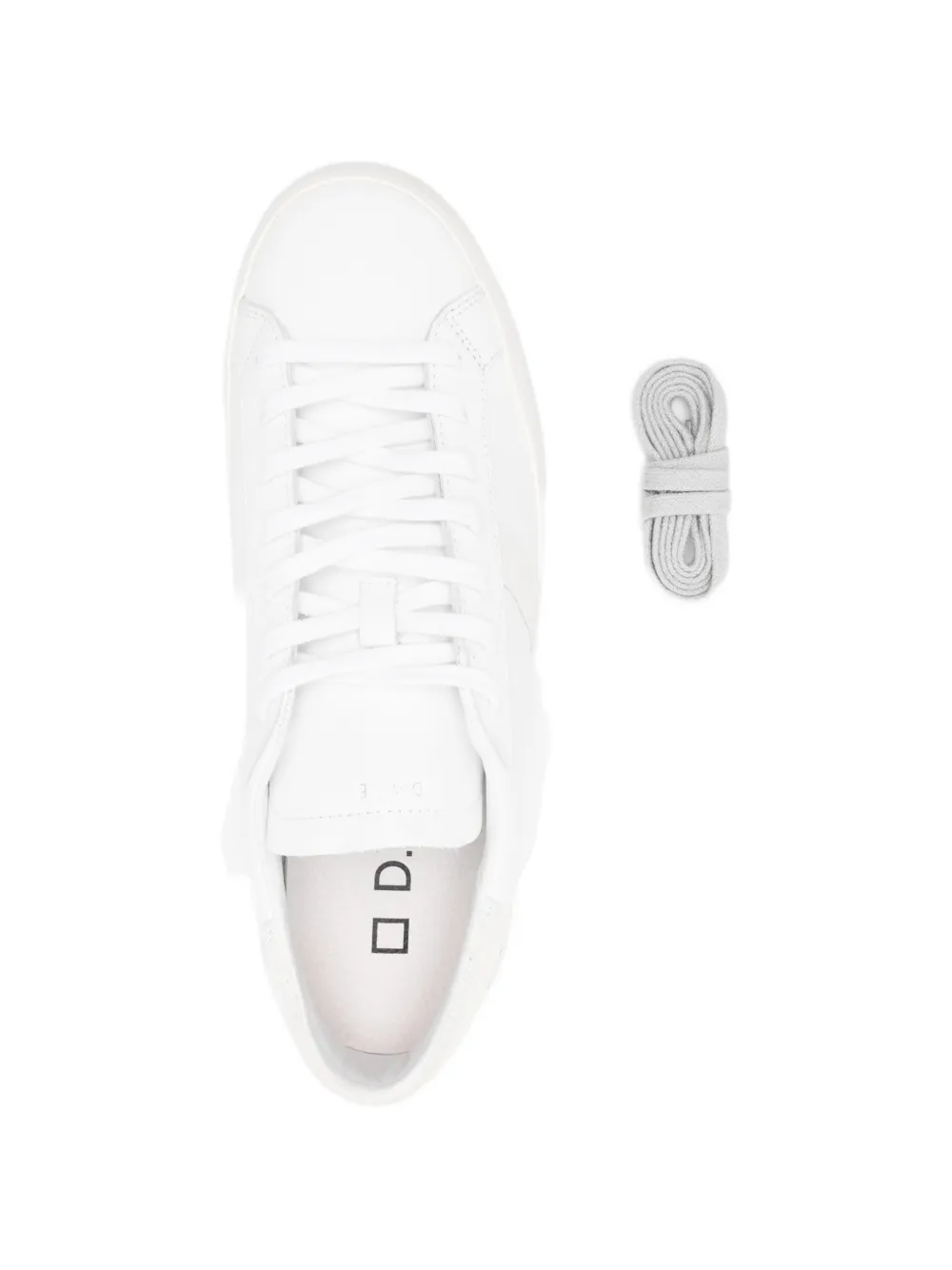 D.A.T.E. Hill leren sneakers Wit