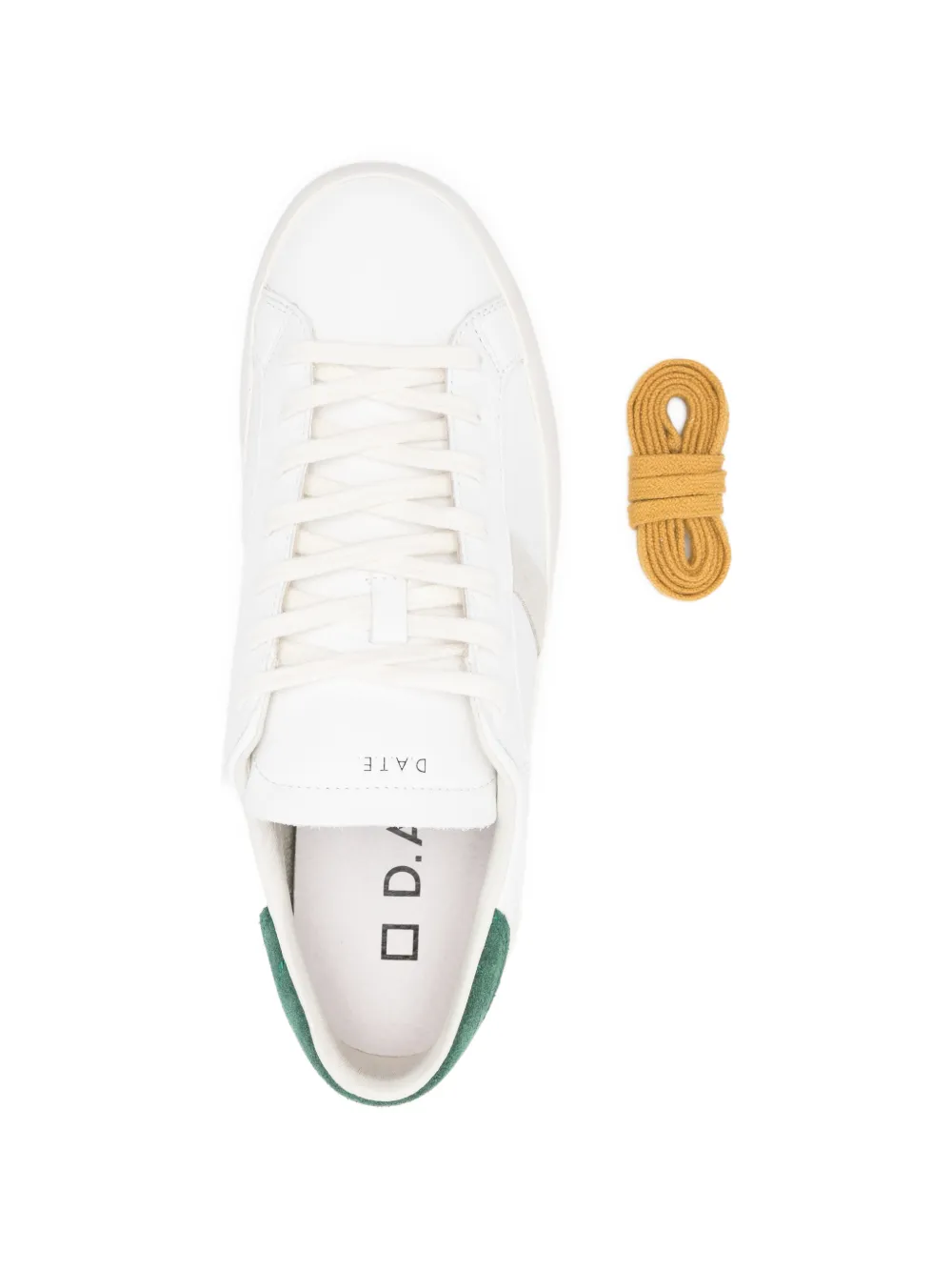 D.A.T.E. Hill leren sneakers Wit