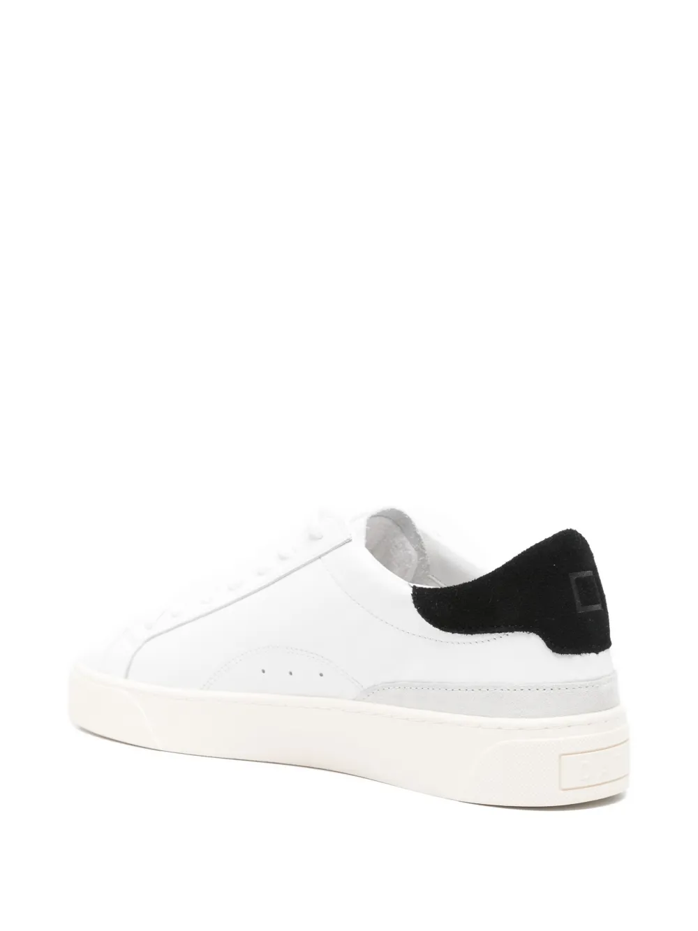 D.A.T.E. Sonica sneakers met geperforeerde vlakken Wit