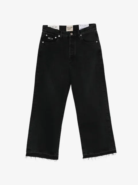 GALLERY DEPT. frayed-hem jeans