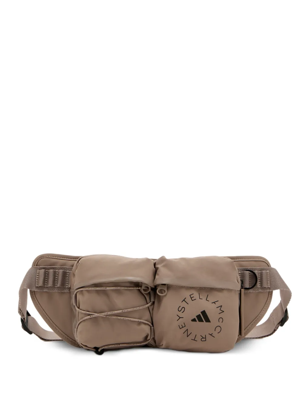 adidas by Stella McCartney logo belt bag - Toni neutri