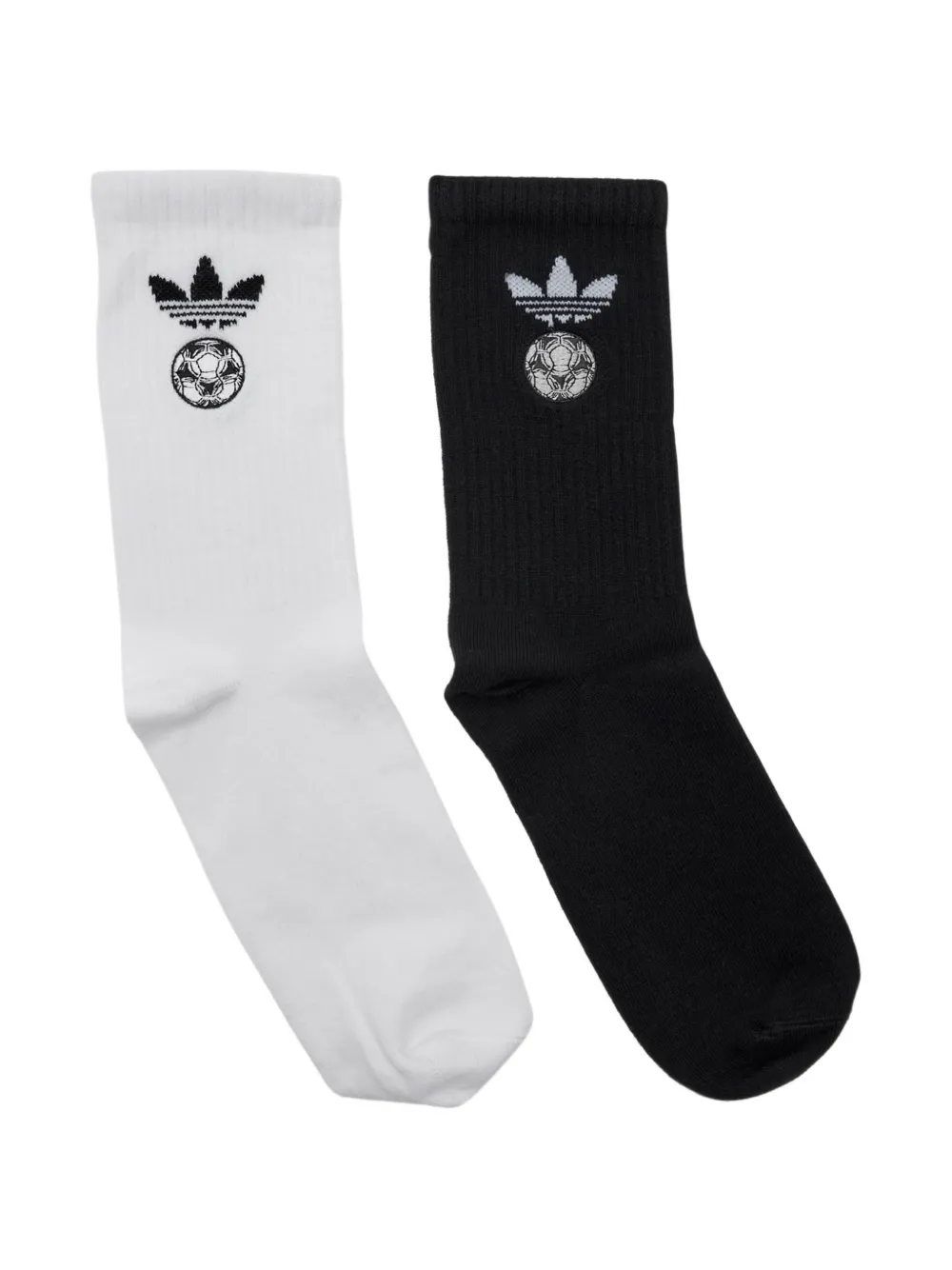 adidas logo graphic socks - Nero