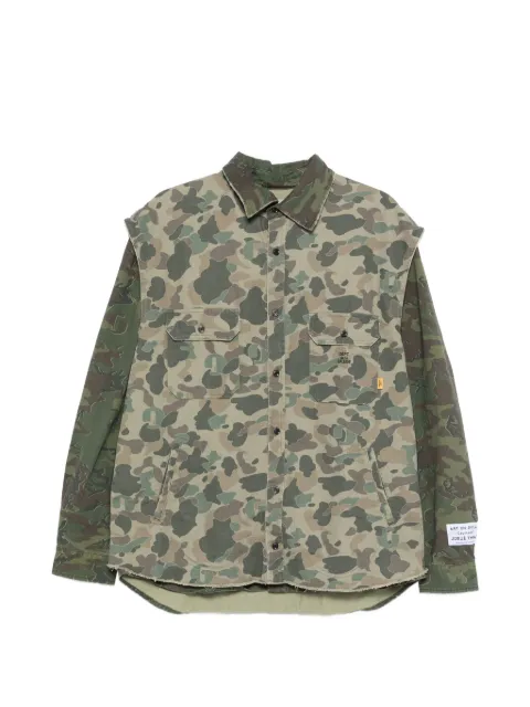 GALLERY DEPT. camouflage two-pocket shirt