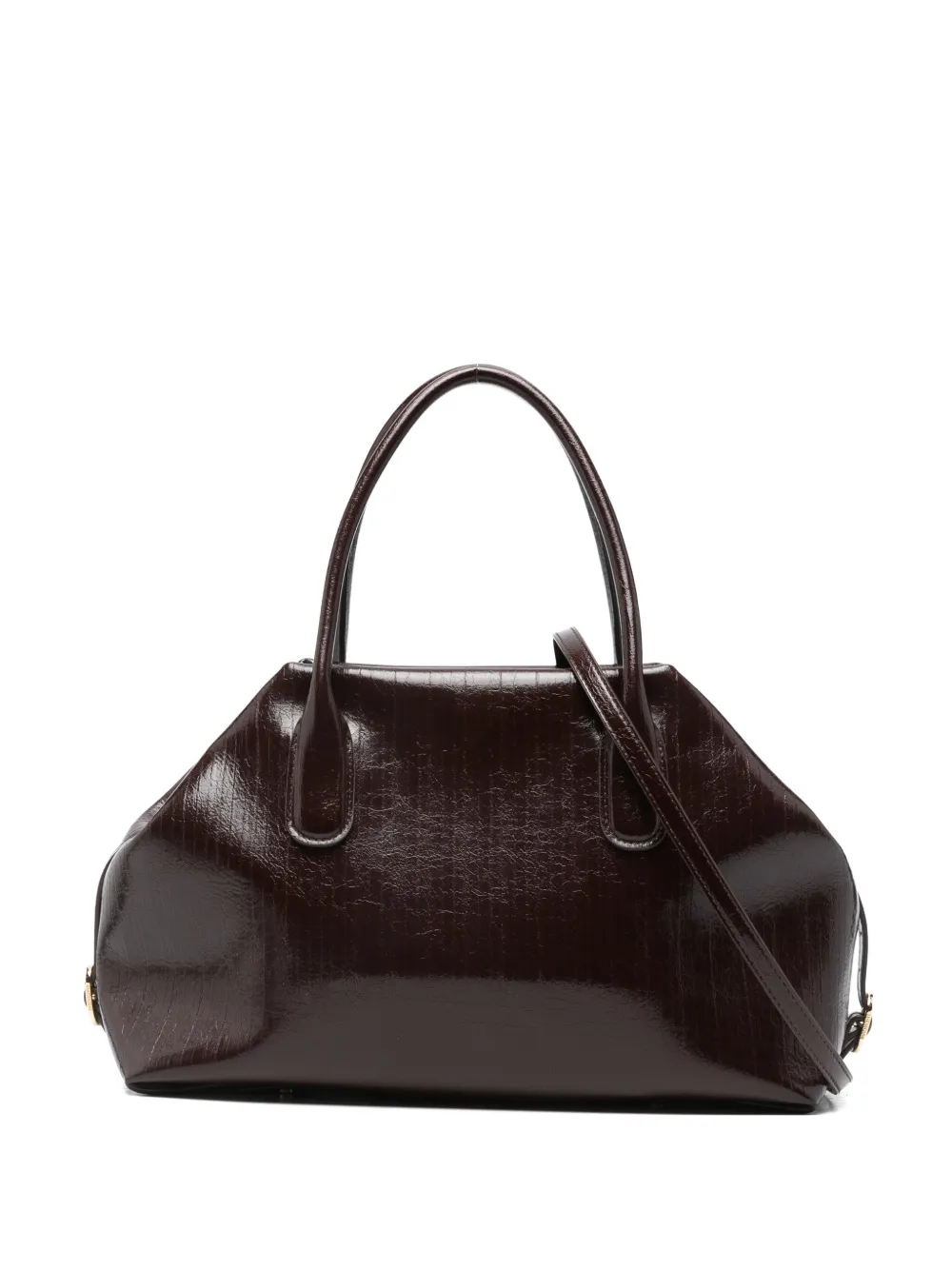 Themoirè medium Tallia Trank tote bag - Marrone