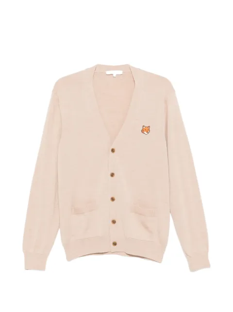 Maison Kitsuné fox-motif pocket cardigan