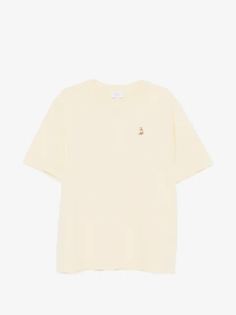 Maison Kitsuné embroidered T-shirt