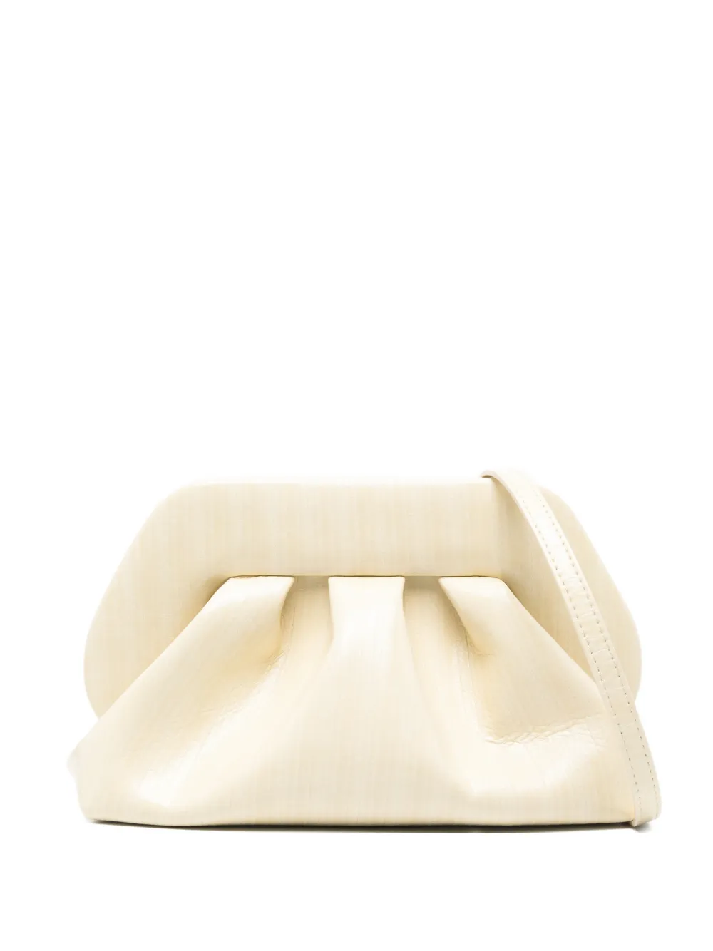 Themoirè medium Bios clutch bag - Toni neutri