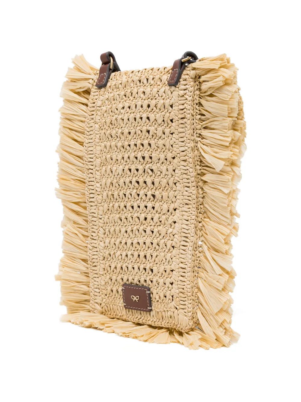 Anya Hindmarch Raffia Crossbody Bag in Neutrals, view 3