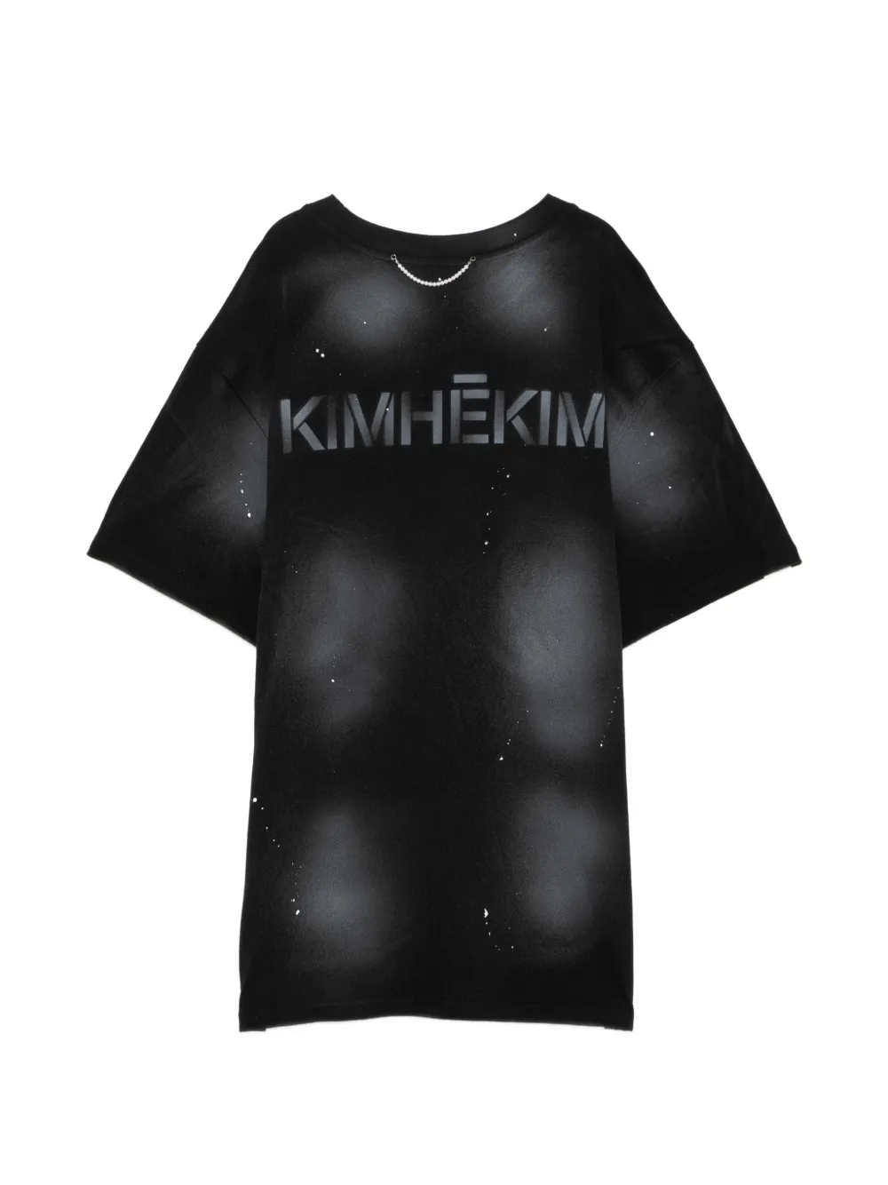  Kimhekim Spray-dyed T-shirt - Black 