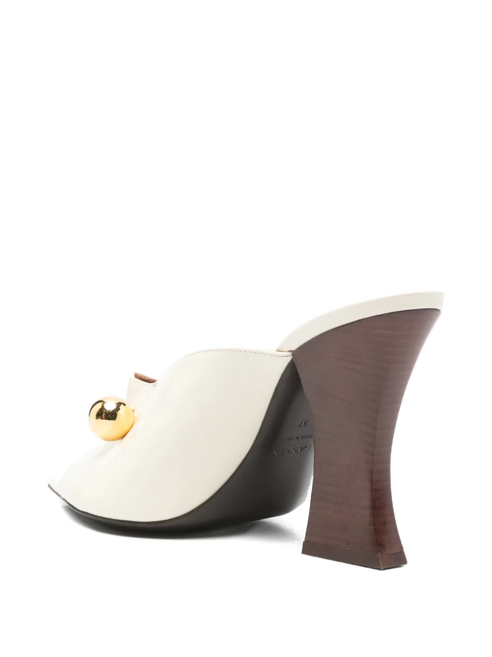 Lanvin Sandalen met puntige neus Beige