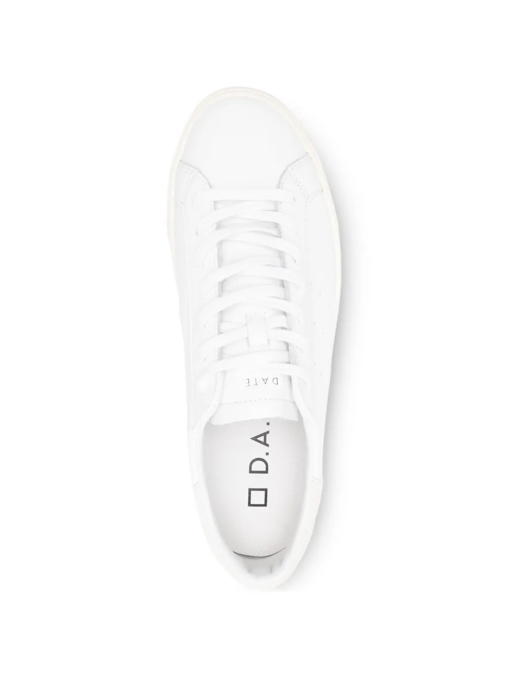 D.A.T.E. Sneakers met geperforeerd detail Wit