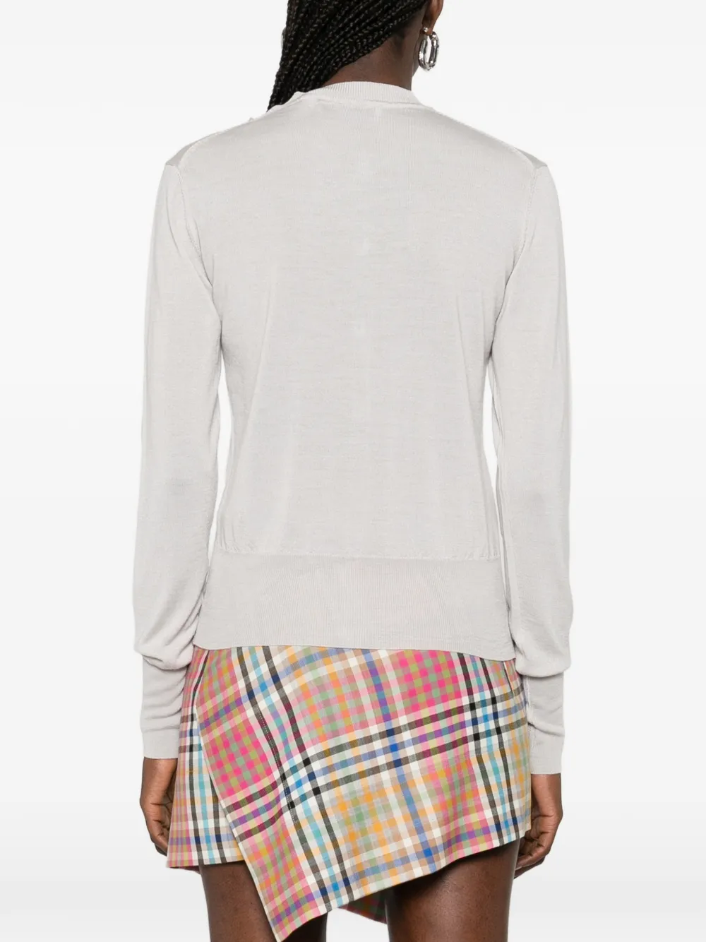 Vivienne Westwood Vest met logodetail en knopen Grijs