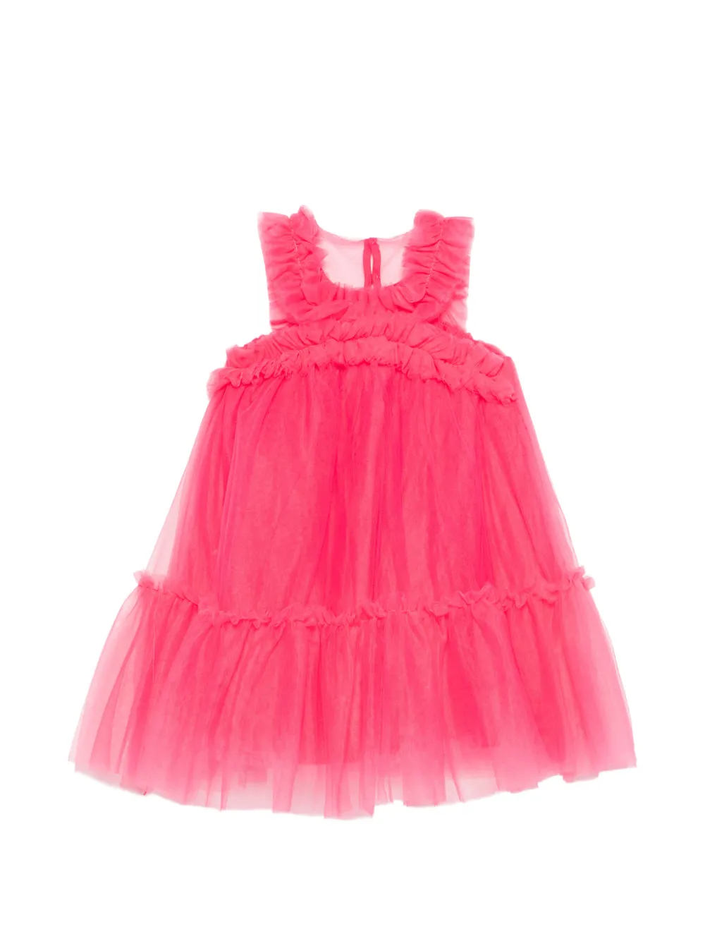 Abel & Lula ruffled tiered dress - Rosa