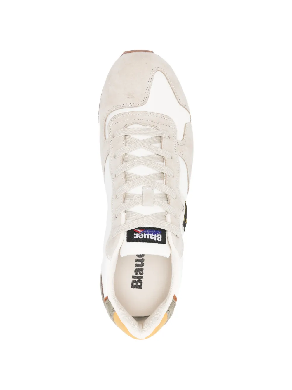 Blauer Queens sneakers Wit