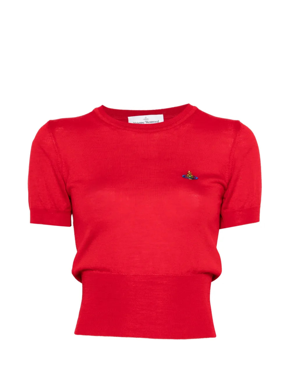 Vivienne Westwood logo-detail T-shirt - Rosso