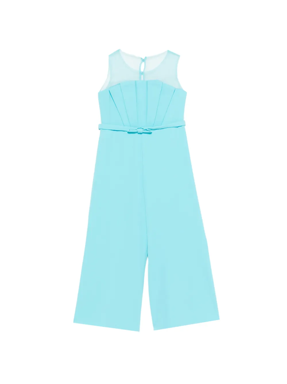 Abel & Lula belted sleeveless jumpsuit | Blue | Image 1