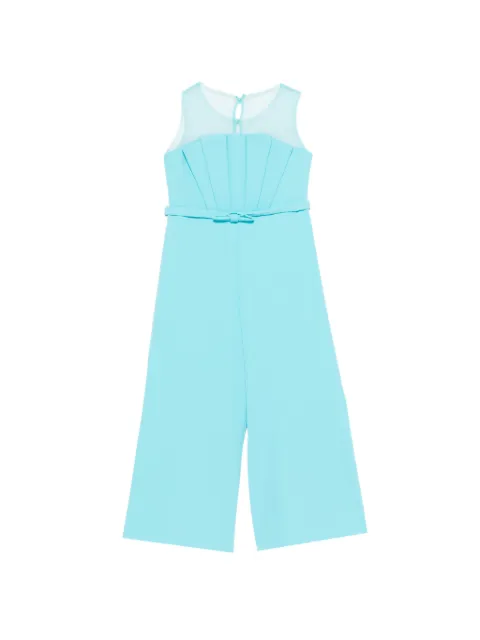 Abel & Lula belted sleeveless jumpsuit