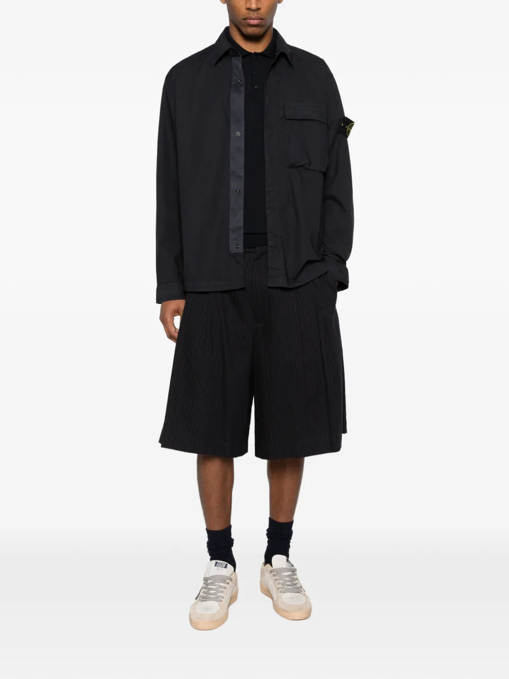 Stone Island コンパスバッジ ポロシャツ | Image 2