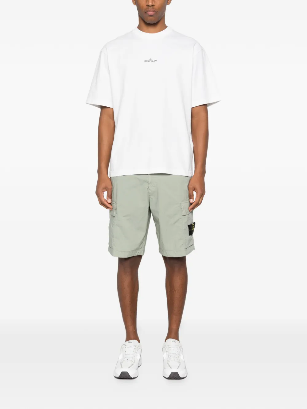 Stone Island Compass-patch shorts | Cargo Shorts
