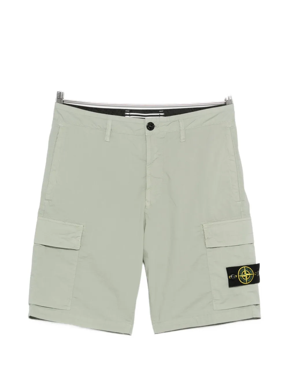 Stone Island Compass-patch shorts - Verde