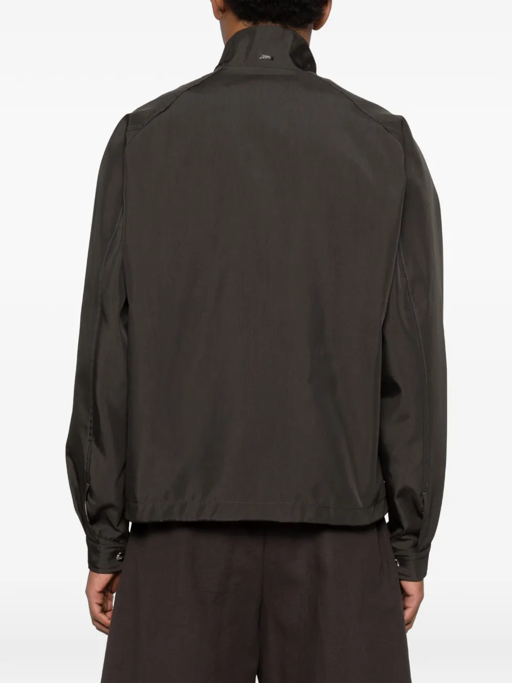 Herno Zip Jacket In Green