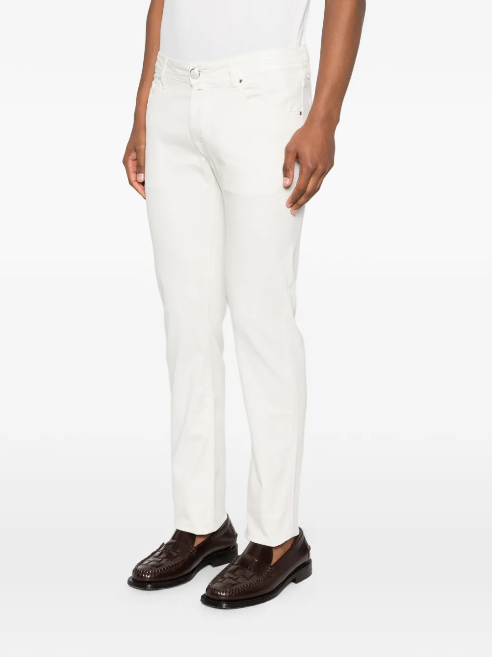 Jacob Cohën Straight jeans Wit