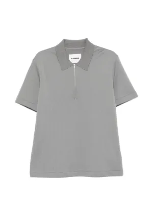 Jil Sander ニット ポロシャツ | ホワイト | FARFETCH JP