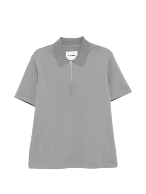 Jil Sander half-zip polo shirt
