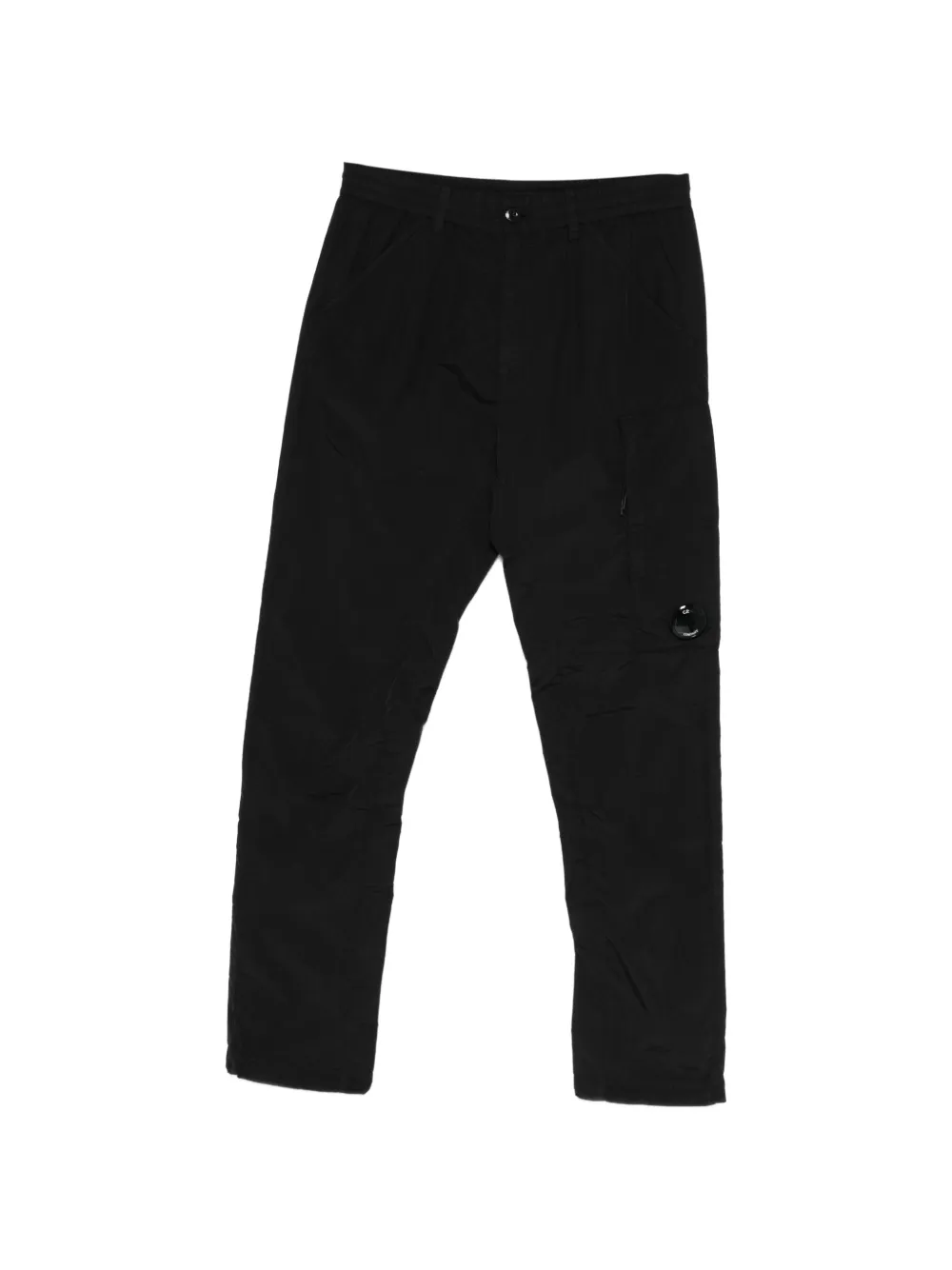 C.P. Company Pantaloni con applicazione logo - Nero