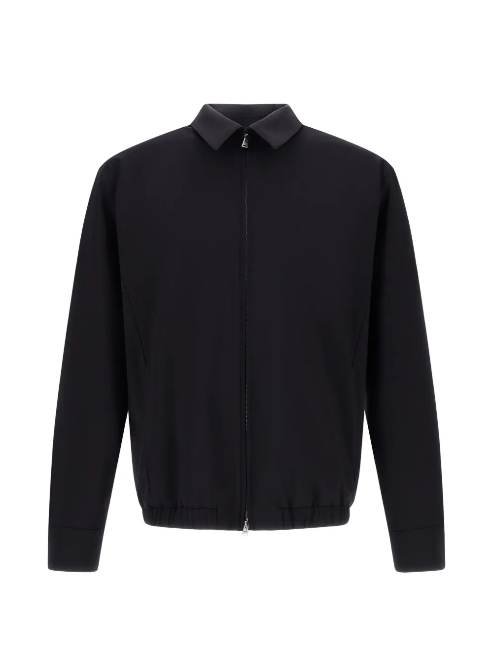 Herno zip-up shirt jacket - Nero