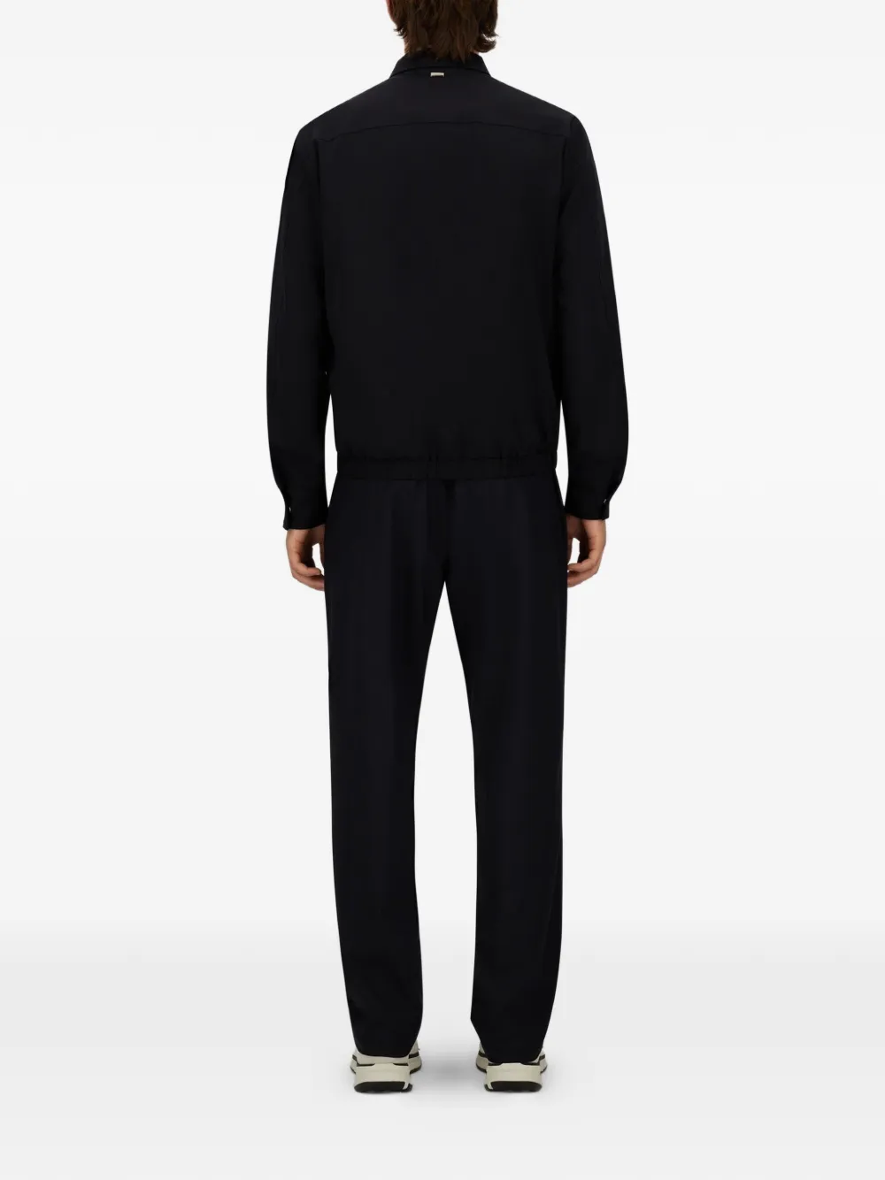 Herno Shirtjack met rits Blauw