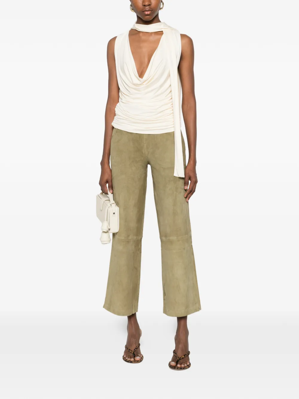  Arma Pantaloni Blair Con Coulisse - Verde 