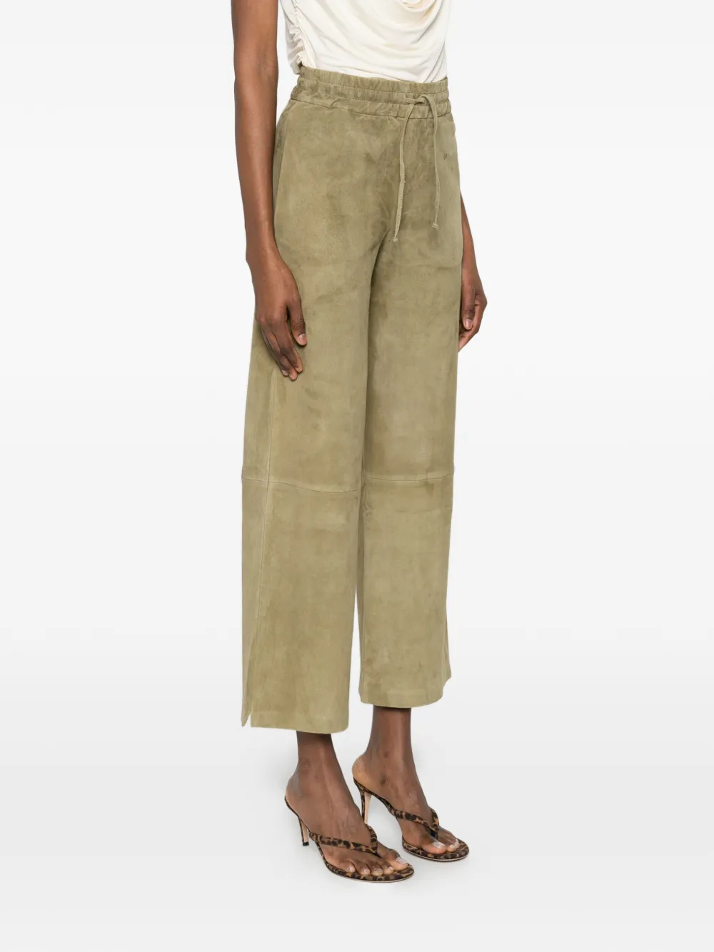 Arma Pantaloni Blair Con Coulisse - Verde 