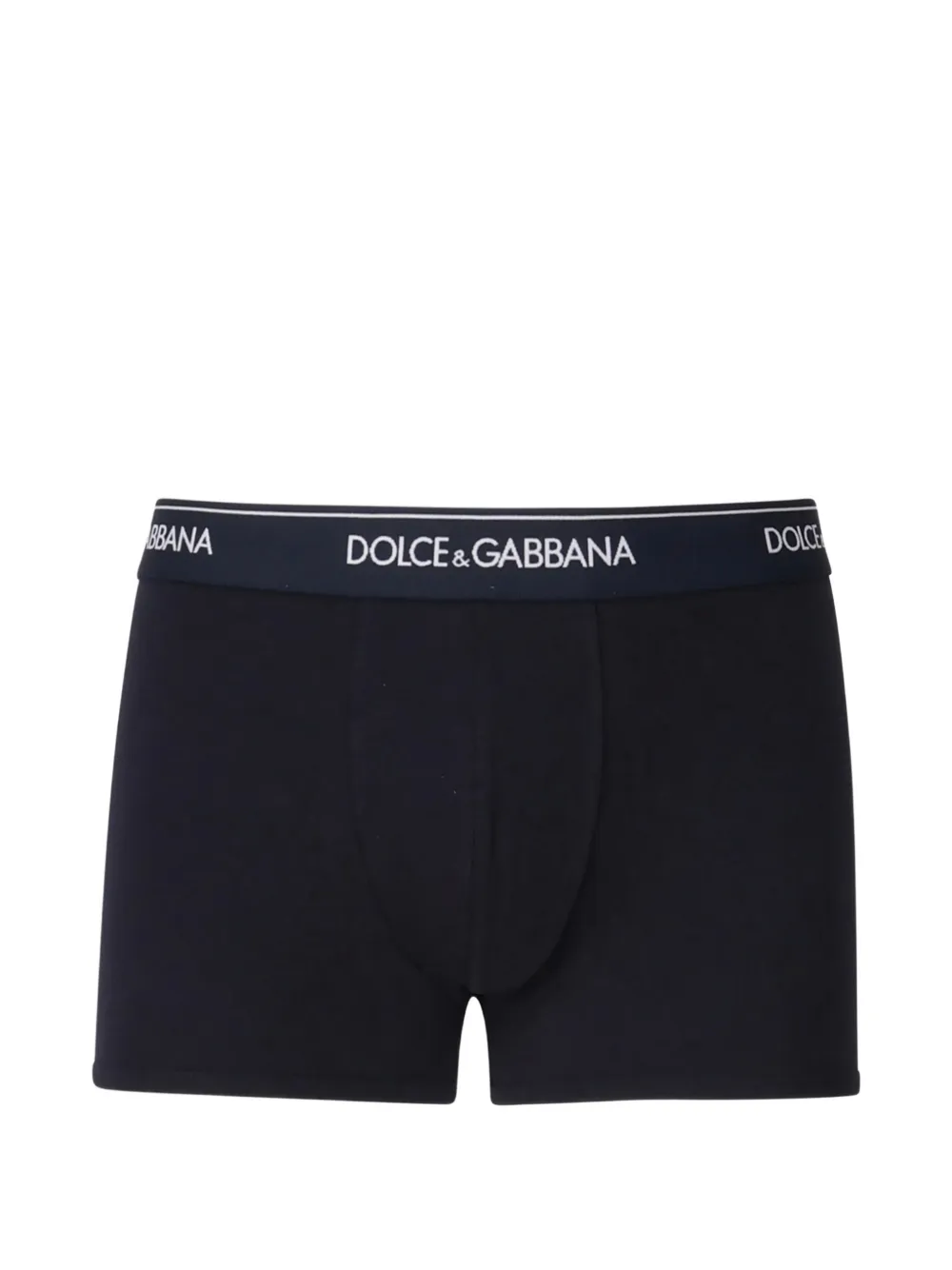 Dolce & Gabbana logo-waistband boxers (set of two) - Blu