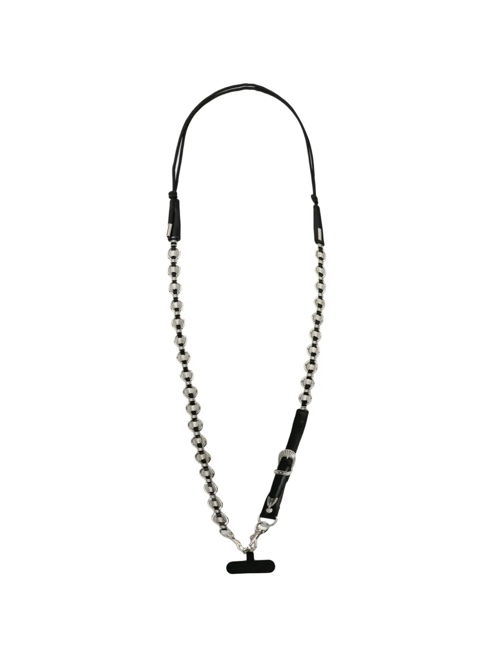 Toga buckle chain phone strap - Argento