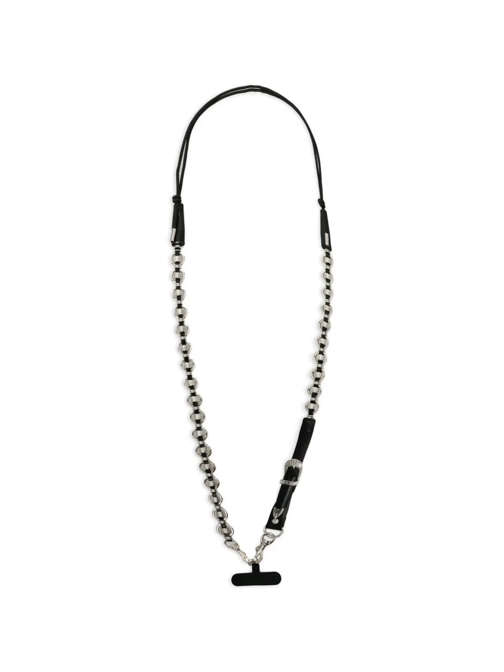 Toga buckle chain phone strap - Argento