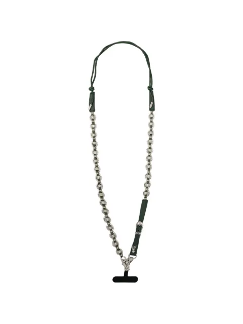 Toga chain embellished phone strap