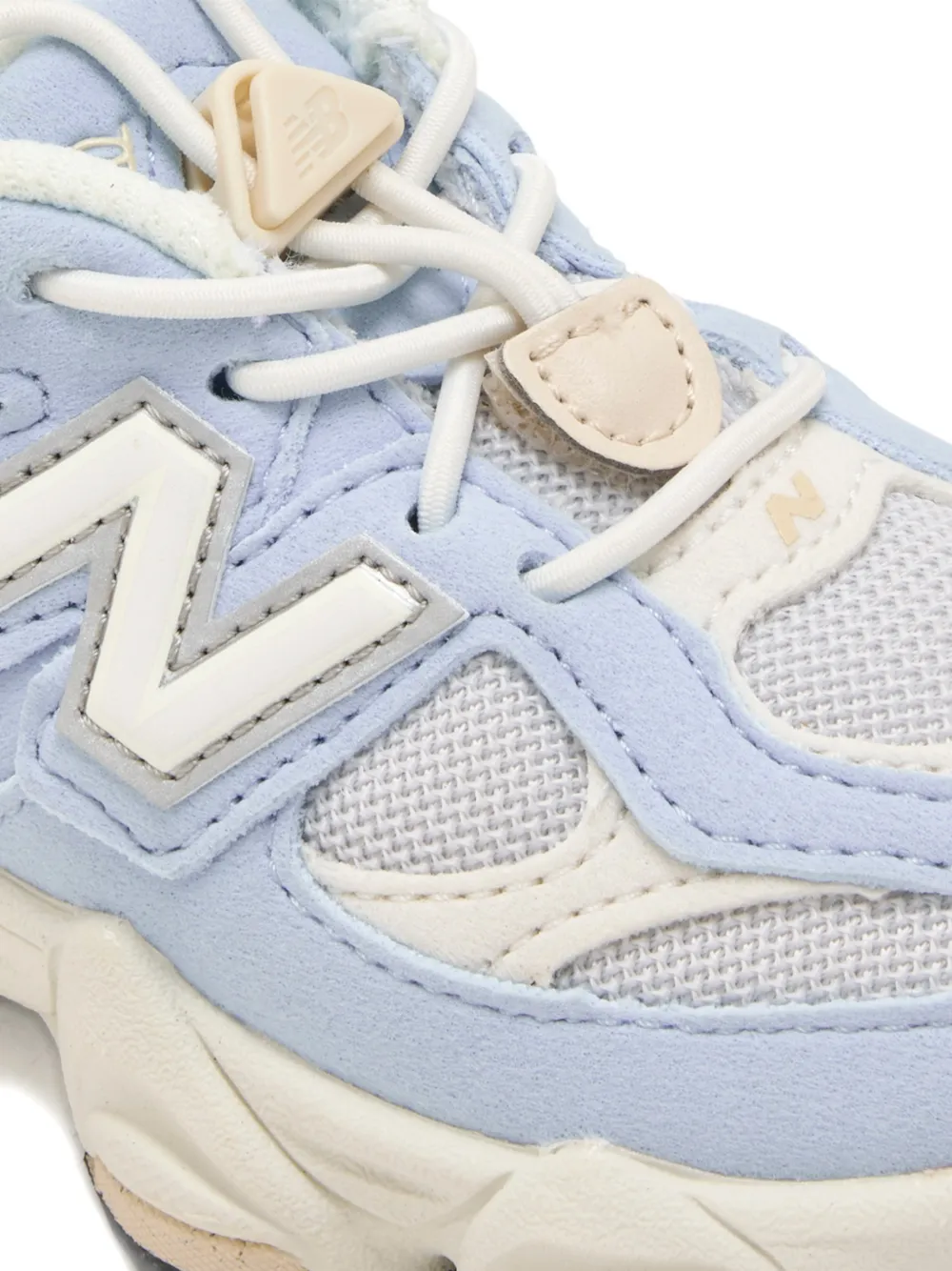 New Balance Kids 9060 logo-detail sneakers Blauw
