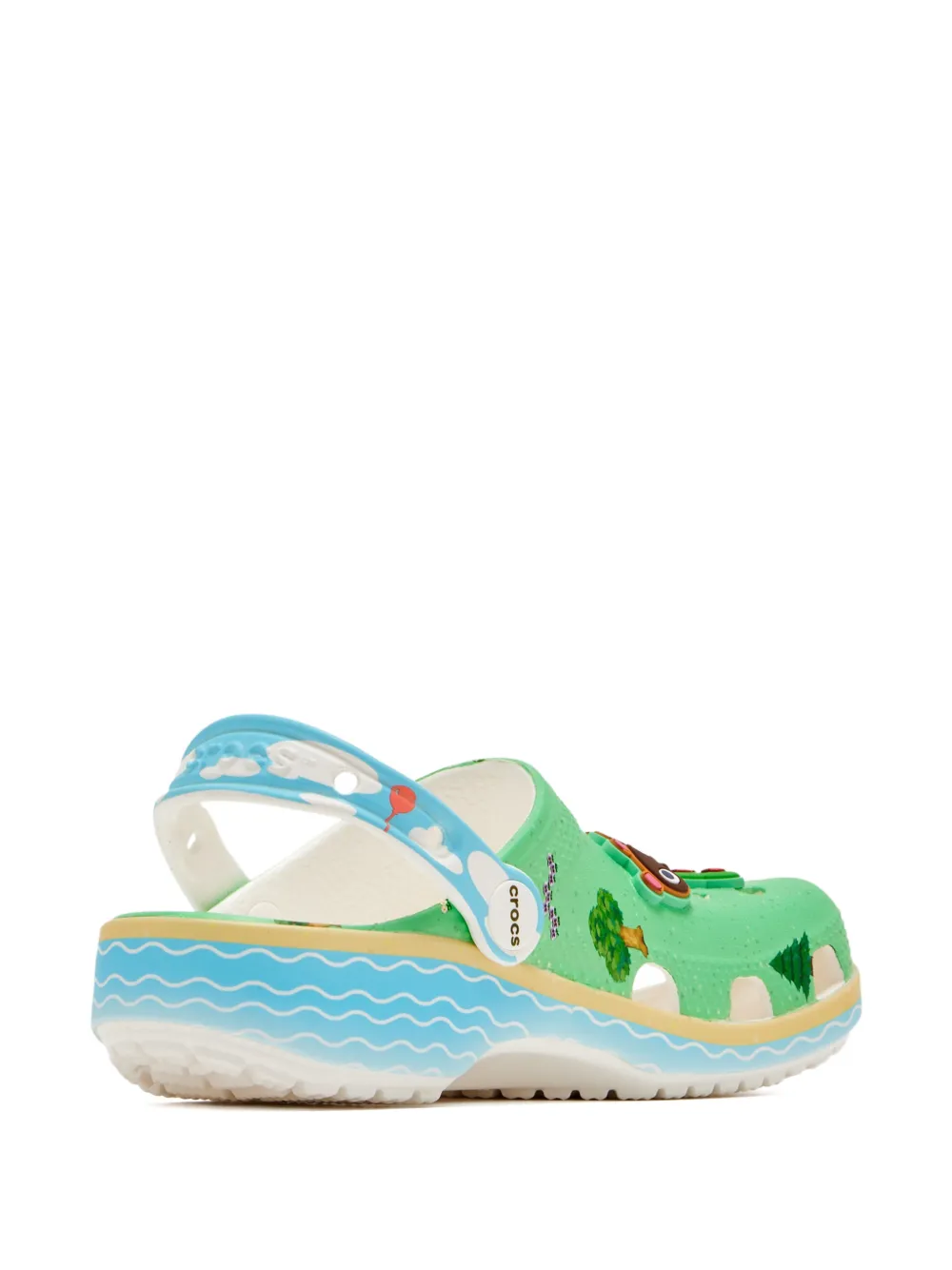 Crocs Kids x Animal Crossing Classic clogs Groen